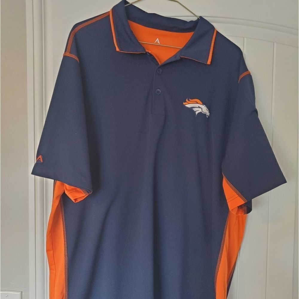 Denver Broncos jersey type polo